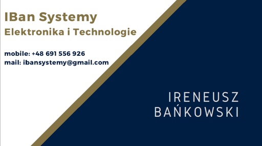 Logo IBAN SYSTEMY Elektronika i Technologie Ireneusz Bańkowski
